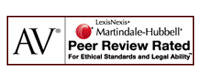 AV | Martindale Hubbell | Peer Review Rated