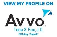 View My Profile On Avvo| Tena G. Fox, J.D.