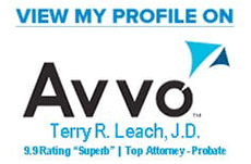 View My Profile On Avvo | Terry R. Leach, J.D.